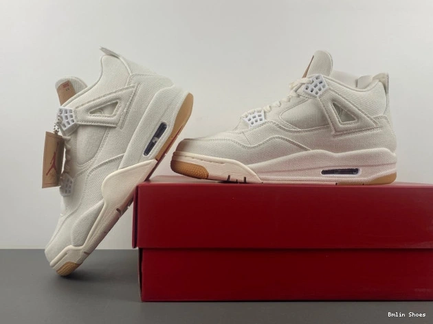 Bmlin Shoes AO2571-100 x 'White' 4 Levi's Air Jordan 0727